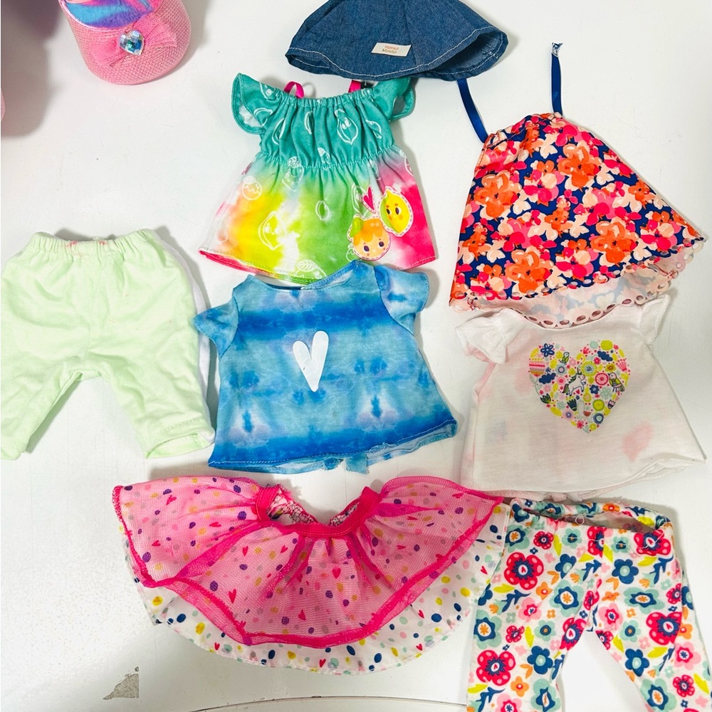 Baby Alive Clothing Lot Sizes for 13" Dolls, Three Possible Outfits